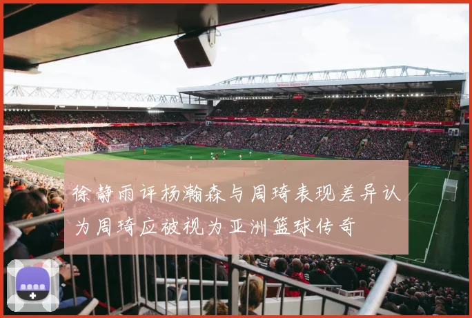 徐静雨评杨瀚森与周琦表现差异认为周琦应被视为亚洲篮球传奇